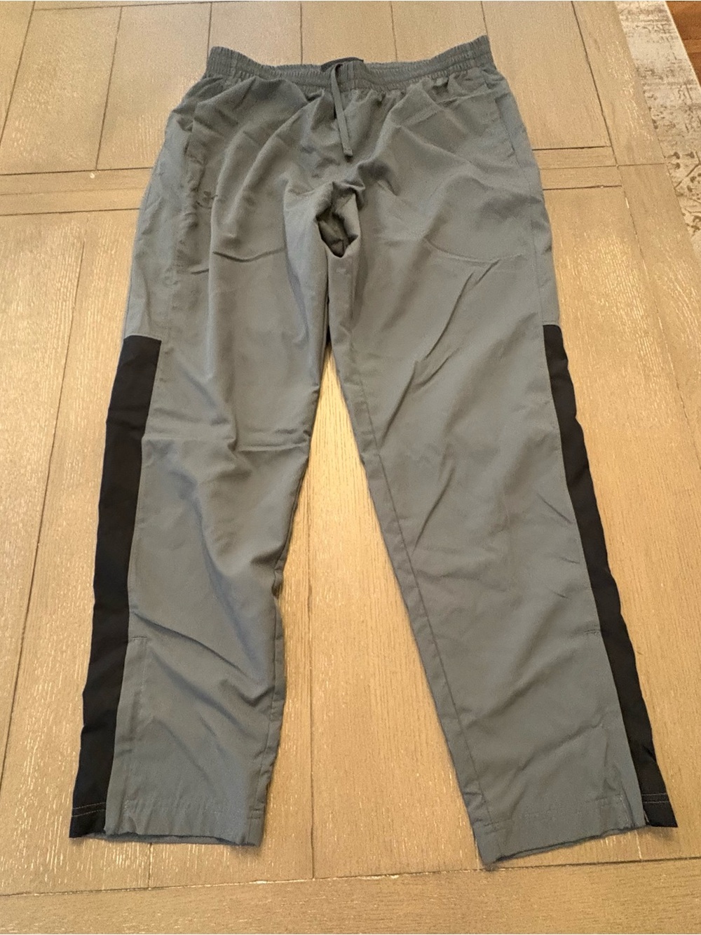 Under Armour Gray Joggers with Black Side Panels